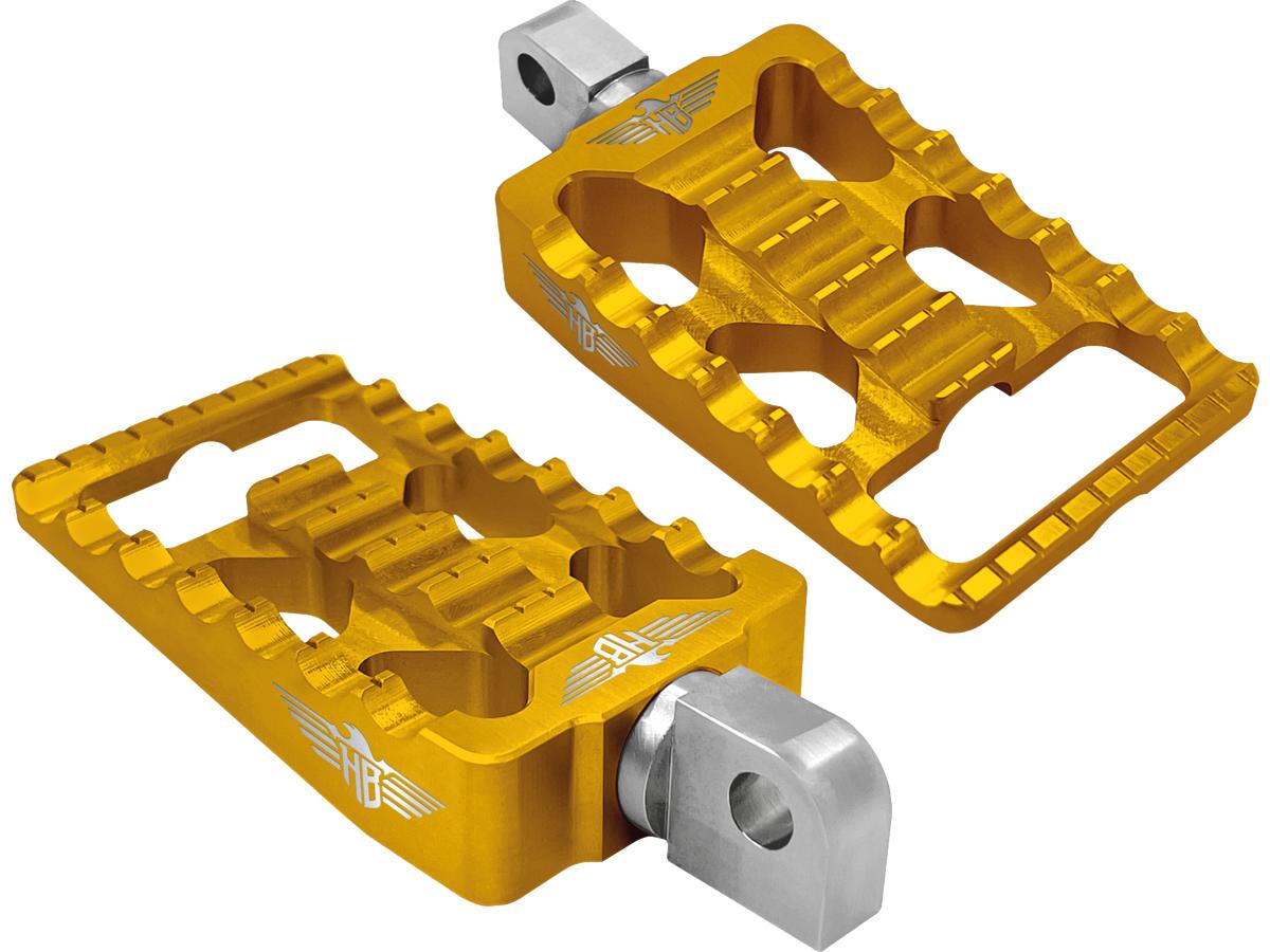 Heinz Bikes Mx V1 Foot Pegs Gold Anodized PISTONS AND RINGS KITS Heinz Bikes Default Title