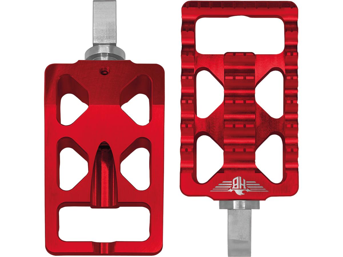 Heinz Bikes Mx V1 Foot Pegs Red Anodized Heinz Bikes