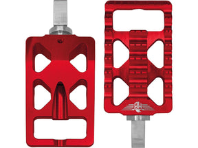 Heinz Bikes Mx V1 Foot Pegs Red Anodized Heinz Bikes