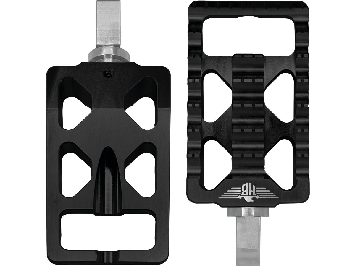 Heinz Bikes Mx V1 Foot Pegs Black Anodized Heinz Bikes