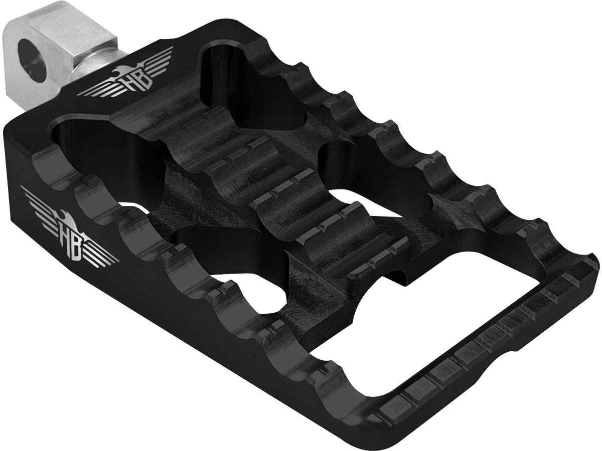 Heinz Bikes Mx V1 Foot Pegs Black Anodized Heinz Bikes