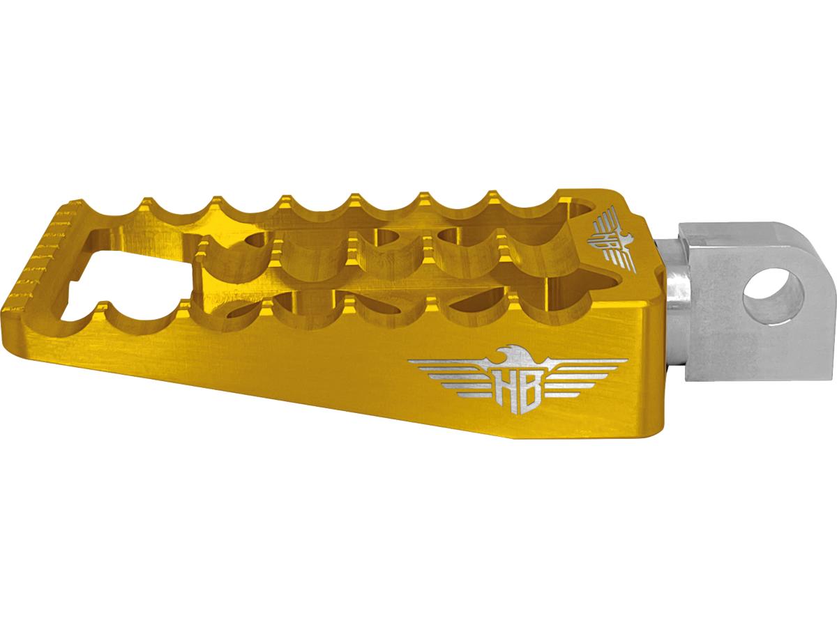 Heinz Bikes Mx V1 Foot Pegs Gold Anodized Heinz Bikes