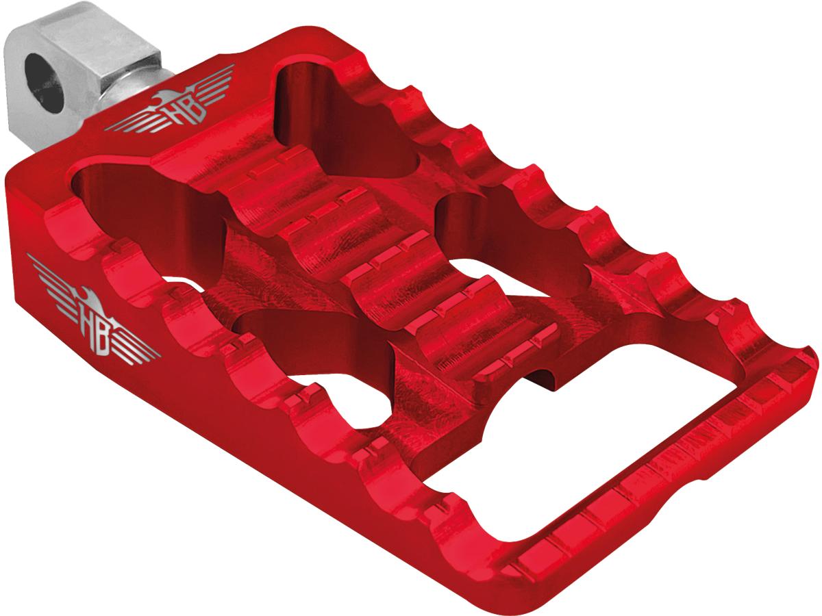 Heinz Bikes Mx V1 Foot Pegs Red Anodized Heinz Bikes