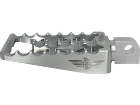 Heinz Bikes Mx V1 Foot Pegs Silver Anodized Heinz Bikes
