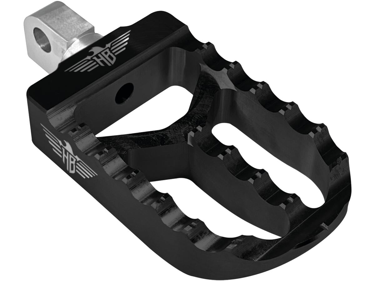 Heinz Bikes Mx V2 Passenger Pegs Black Anodized Heinz Bikes