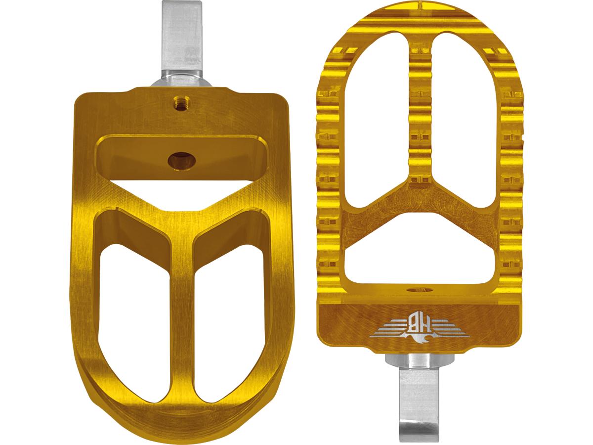 Heinz Bikes Mx V2 Passenger Pegs Gold Anodized Heinz Bikes Default Title