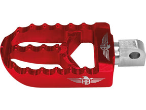 Heinz Bikes Mx V2 Passenger Pegs Red Anodized Heinz Bikes