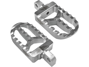 Heinz Bikes Mx V2 Passenger Pegs Silver Anodized Heinz Bikes