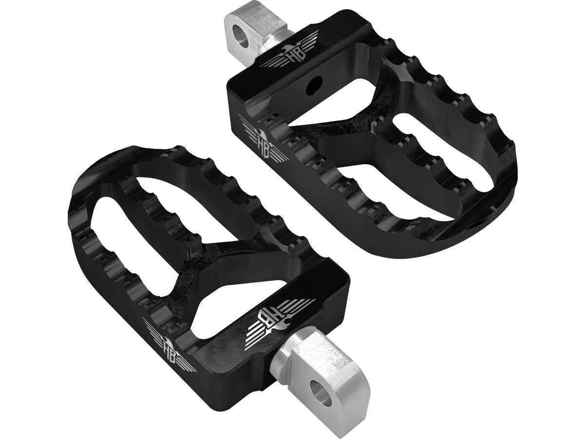 Heinz Bikes Mx V2 Foot Pegs Black Anodized Heinz Bikes