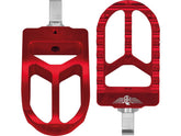 Heinz Bikes Mx V2 Foot Pegs Red Anodized Heinz Bikes Default Title
