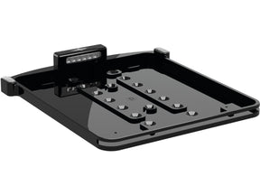 Heinz Bikes All In One Micro License Plate Base Plate 3 In 1 And License Plate Light, Austria Size Black Anodized Heinz Bikes