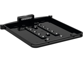 Heinz Bikes All In One Nano License Plate Base Plate 3 In 1 And License Plate Light, Swiss Size Black Anodized Heinz Bikes