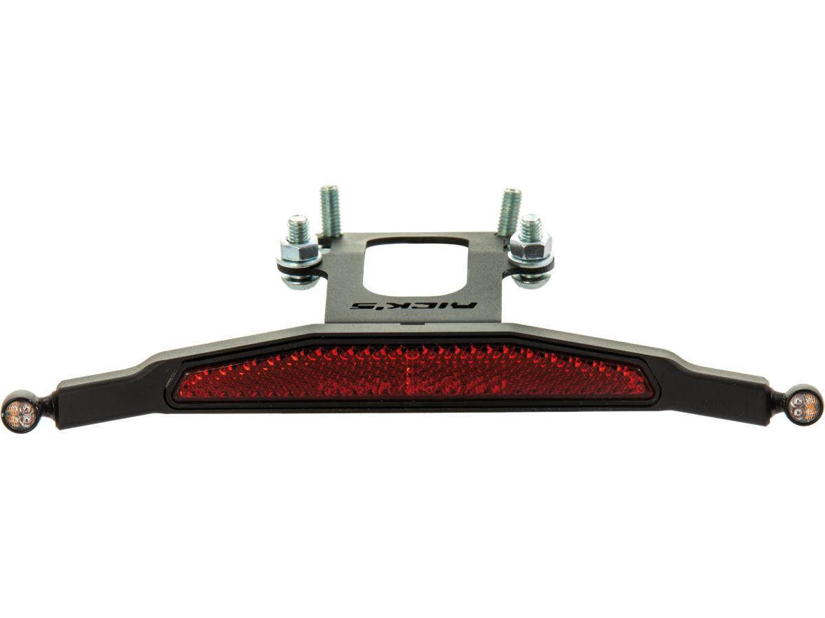 Ricks Motorcycles Rear Turn Signal Bracket For Sportster S Black Powder Coated Ricks Motorcycles Default Title
