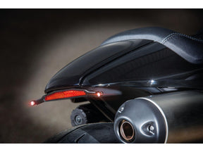 Ricks Motorcycles Rear Turn Signal Bracket For Sportster S Black Powder Coated Ricks Motorcycles