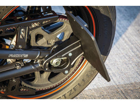 Ricks Motorcycles Side Mount License Plate Kit For Sportster S German Size 180x200mm Black Powder Coated Ricks Motorcycles