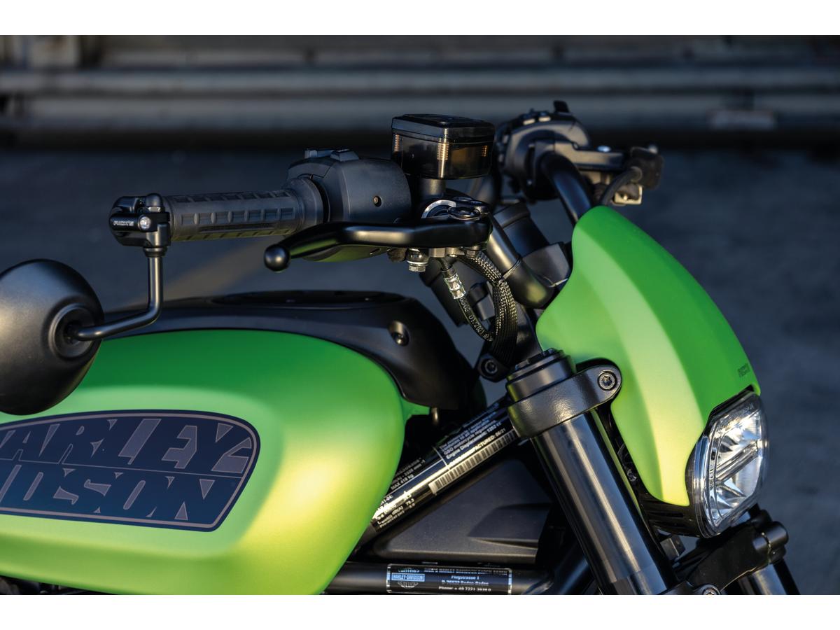 Ricks Motorcycles Headlamp Fairing For Sportster S Models Raw Fibre Glass Ricks Motorcycles
