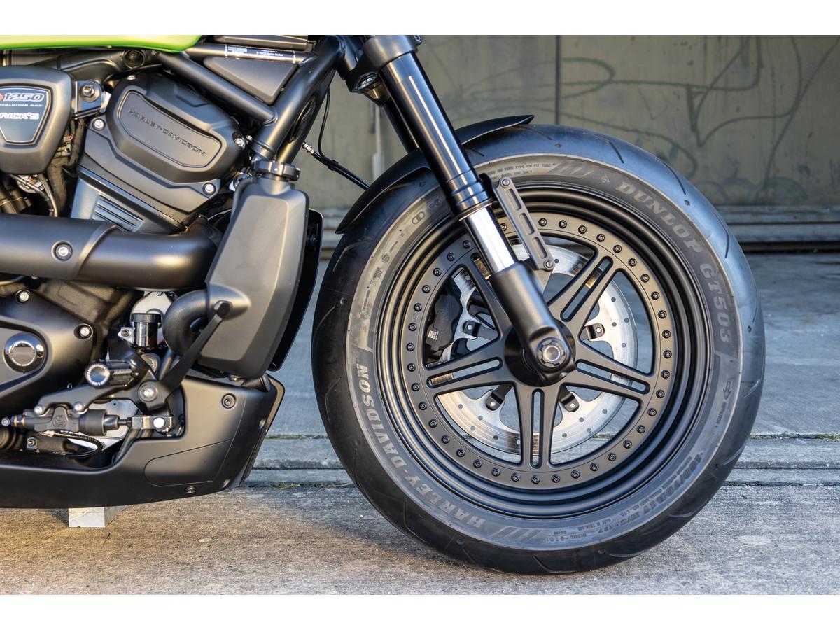 Ricks Motorcycles Front Fender For Sportster S Street Cut 17" Raw Ricks Motorcycles Default Title