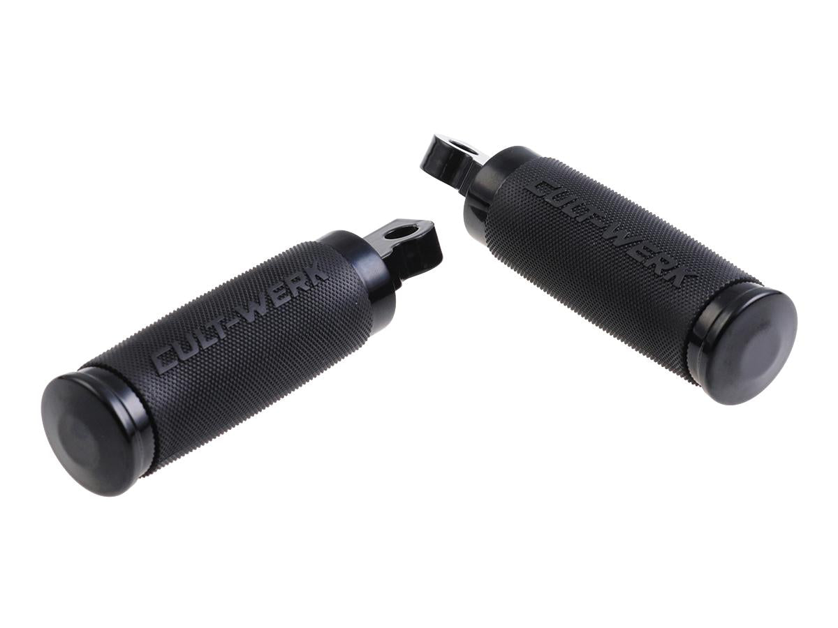 Cult Werk Racing Foot Pegs Black Powder Coated Cult Werk Default Title