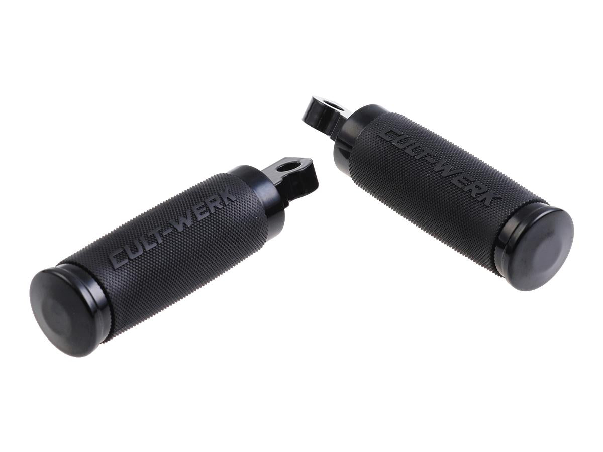Cult Werk Racing Foot Pegs Black Powder Coated Cult Werk Default Title