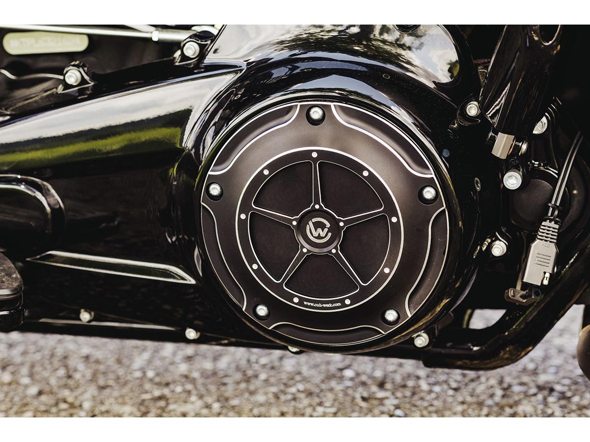 Cult Werk Derby Cover Black Anodized Cult Werk