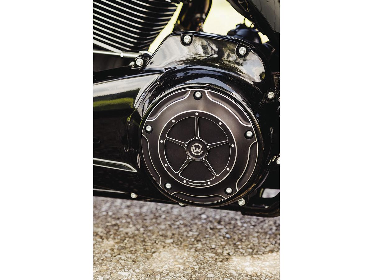 Cult Werk Derby Cover Black Anodized Cult Werk