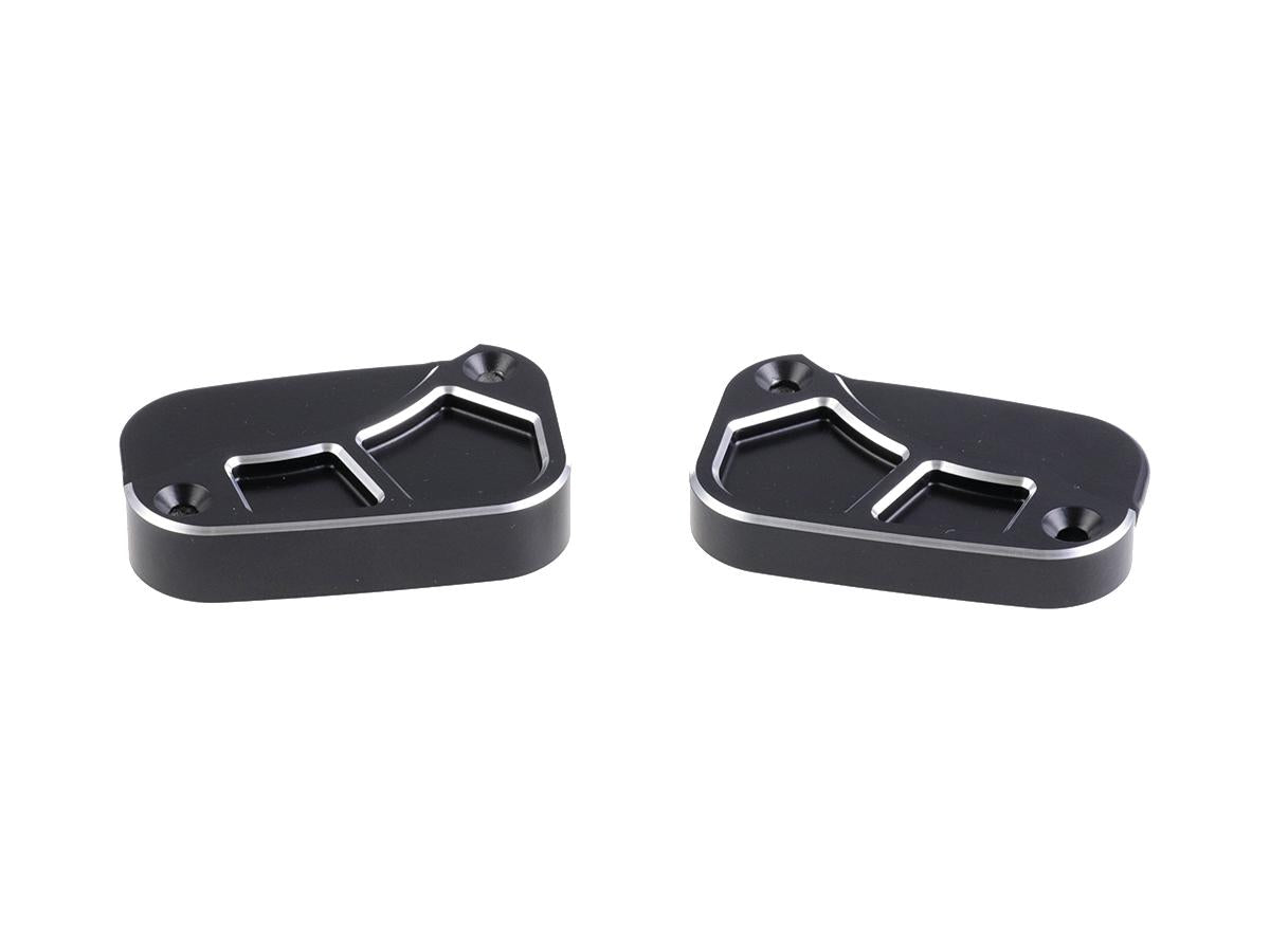Cult Werk Front Brake And Clutch Master Cylinder Cover Set Racing Black Cut Cult Werk Default Title