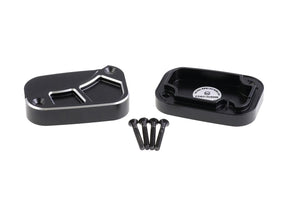 Cult Werk Front Brake And Clutch Master Cylinder Cover Set Racing Black Cut Cult Werk