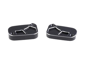 Cult Werk Front Brake And Clutch Master Cylinder Cover Set Racing Black Cut Cult Werk Default Title