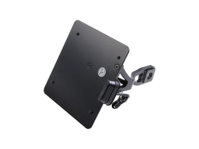 Cult Werk Sidemount License Plate Bracket Kit Germany 180 X 200 Mm Black Powder Coated Cult Werk Default Title