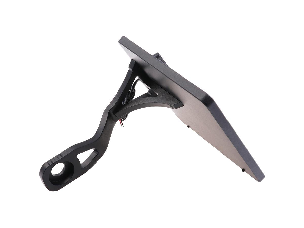 Cult Werk Slide In Frame Side Mount License Plate Bracket Austria 210 X 170 Mm Black Powder Coated Cult Werk