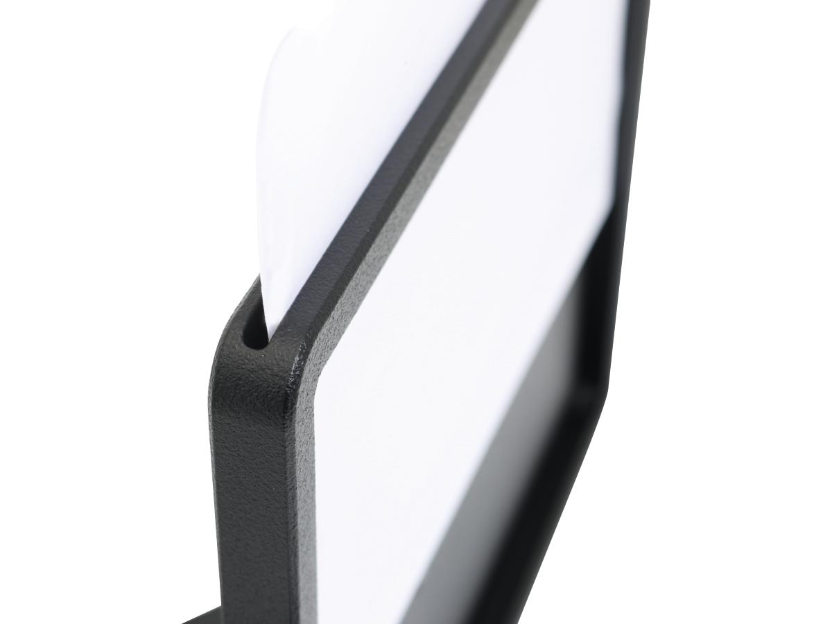 Cult Werk Slide In Frame Side Mount License Plate Bracket Austria 210 X 170 Mm Black Powder Coated Cult Werk