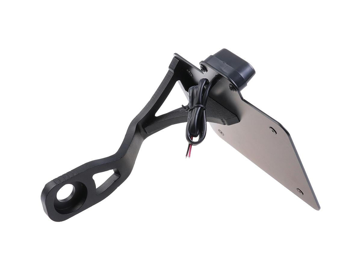Cult Werk Sidemount License Plate Bracket Kit Switzerland 180 X 140 Mm Black Powder Coated Cult Werk
