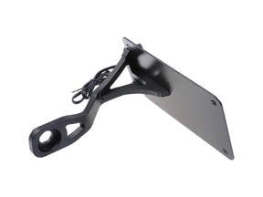 Cult Werk Sidemount License Plate Bracket Kit France 210 X 130 Mm Black Powder Coated Cult Werk
