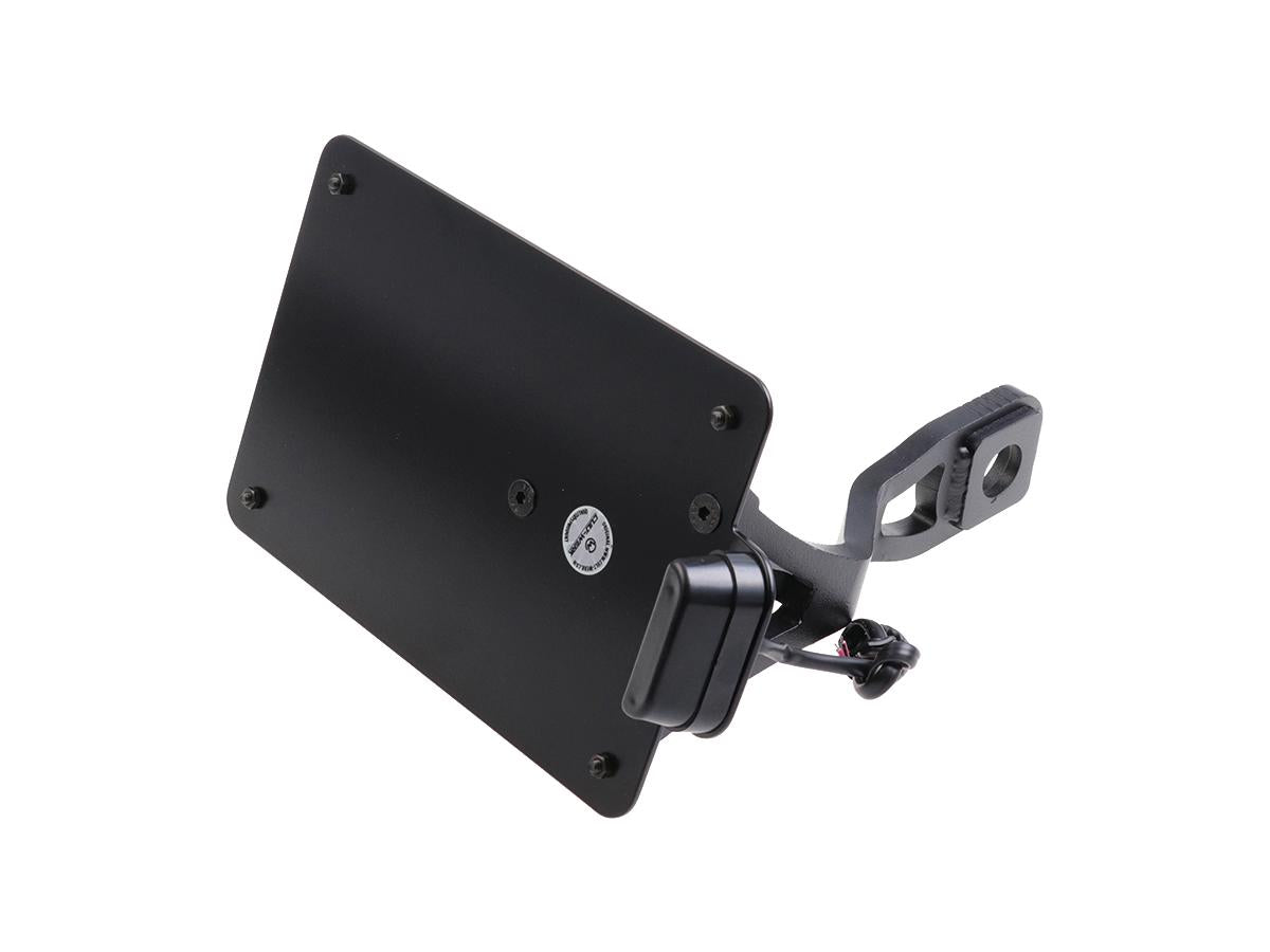 Cult Werk Sidemount License Plate Bracket Kit Netherlands 210 X 140 Mm Black Powder Coated Cult Werk Default Title