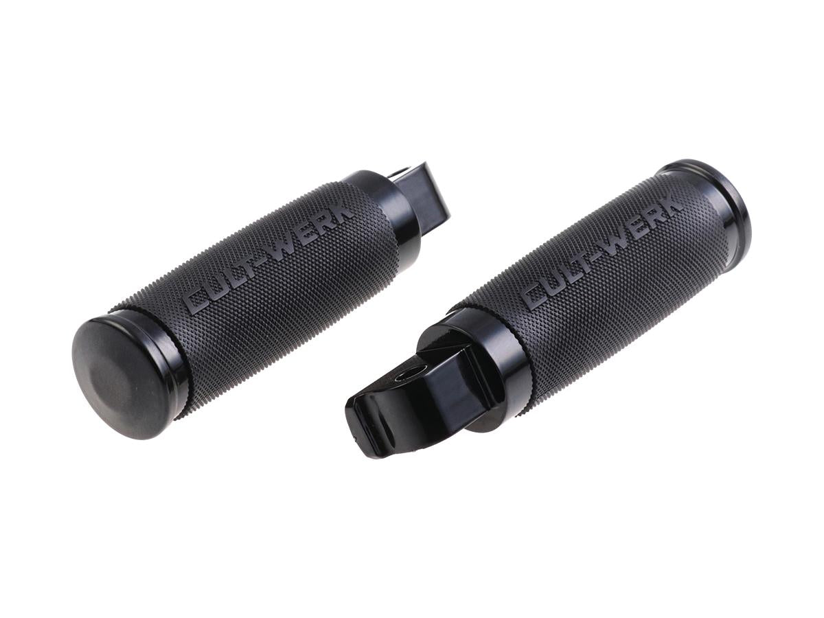 Cult Werk Racing Foot Pegs Black Powder Coated Cult Werk Default Title