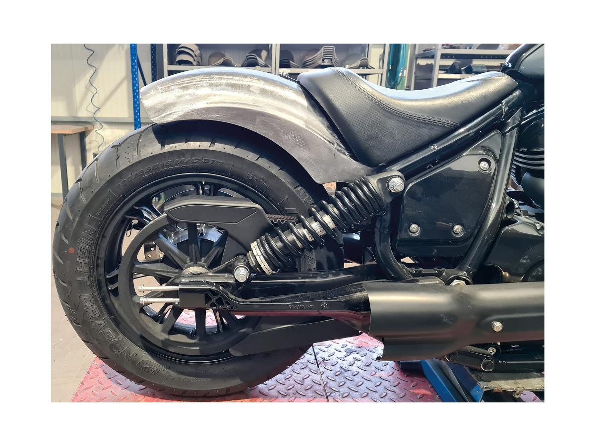 Stilett Rear Fender For Indian Chief Raw Holy Death Motorcycle Co. Default Title