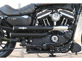Bsl Drager Drag Exhaust System , Polished Smooth Heat Shield, Polished Smooth End Cap, Black 2,5" Bsl Default Title