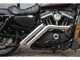 Bsl Firestarter Midcontrol Exhaust System , Polished Smooth Heat Shield, Polished Smooth End Cap, Polished 2,5" Bsl Default Title