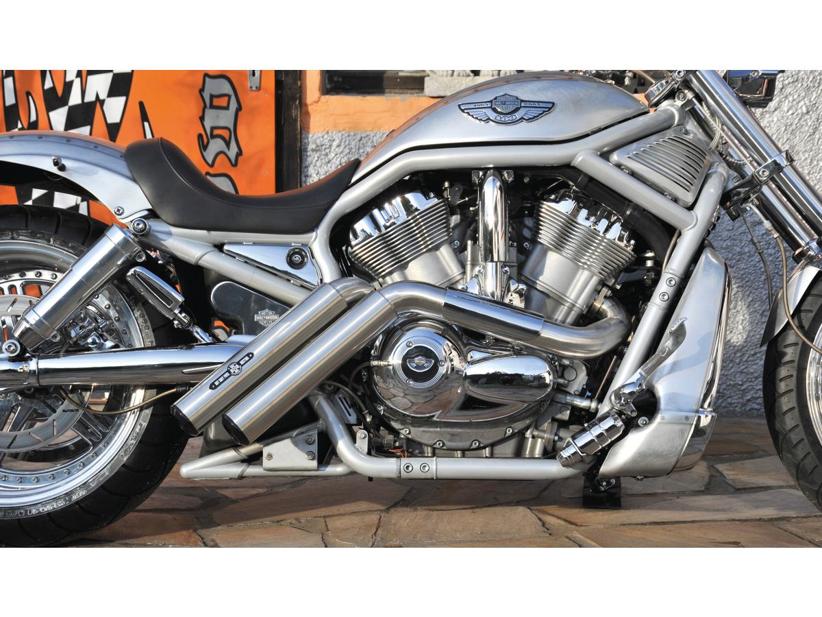Bsl Firestarter Exhaust System , Polished Smooth Heat Shield, Polished Smooth End Cap, Polished 2,5" Bsl Default Title