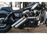 Bsl Firestarter Exhaust System , Raw Hole Heat Shield, Polished Smooth End Cap, Outline 2,5" Bsl Default Title