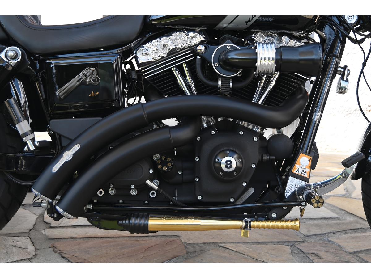 Bsl Rainbow Down Under Exhaust System , Without Heat Shield, Polished Smooth End Cap, Black 2,5" Bsl Default Title