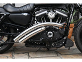 Bsl Rainbow Down Under Exhaust System , Without Heat Shield, Polished Smooth End Cap, Polished 2,5" Bsl Default Title