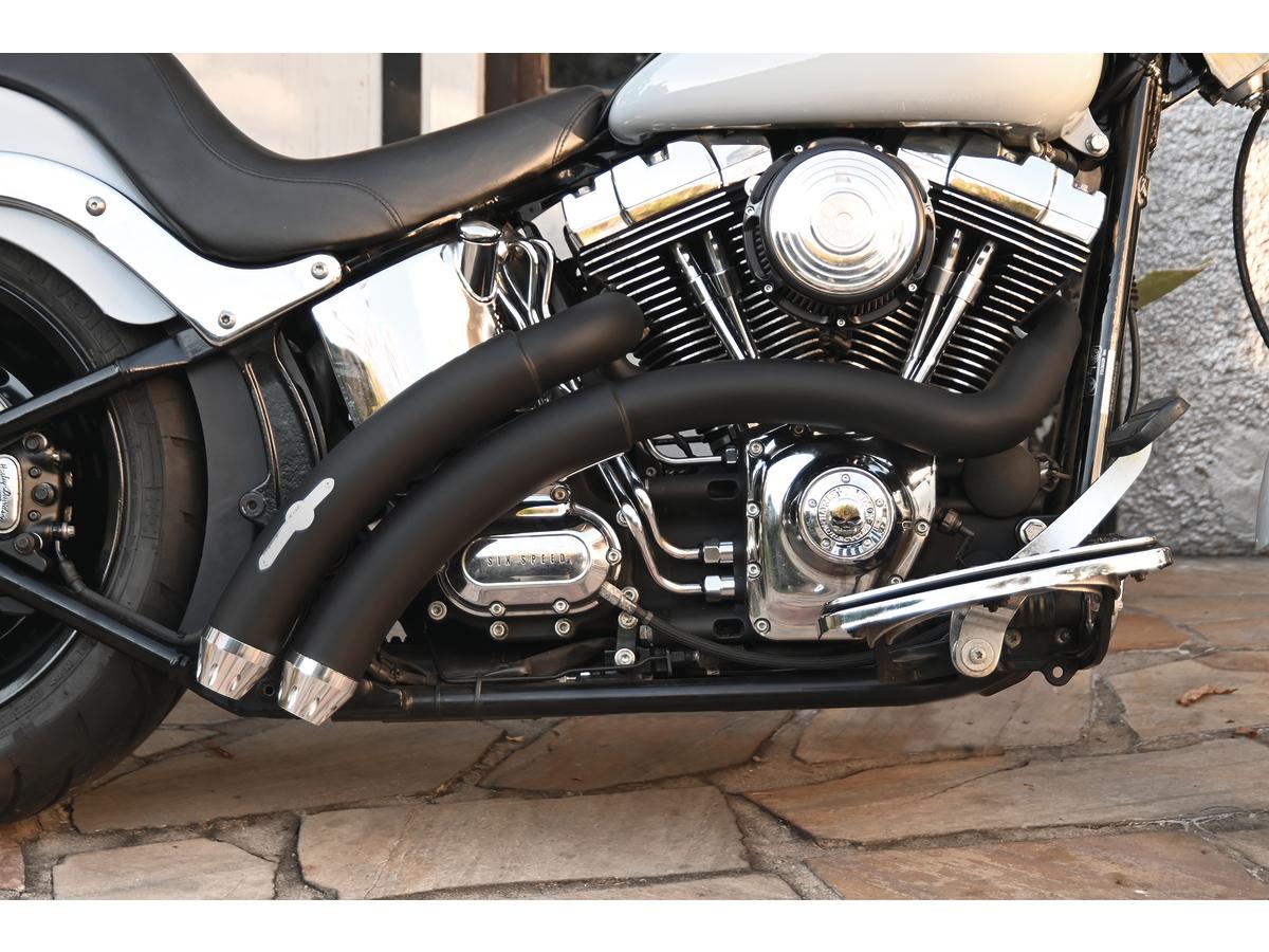 Bsl Rainbow V2 Exhaust System , Without Heat Shield, Polished Smith And Listen End Cap, Black 2,5" Bsl Default Title