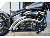 Bsl Rainbow V2 Exhaust System , Without Heat Shield, Polished Smith And Listen End Cap, Polished 2,5" Bsl Default Title