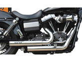 Bsl Top Chopp Staggered Exhaust System , Without Heat Shield, Polished Smooth End Cap, Black 2,5" Bsl Default Title