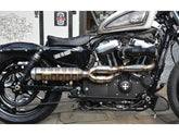 Bsl Bomb V2 Tattoo Exhaust System , Raw Smooth Heat Shield, Polished Adjustable High End Cap, Outline 4" Bsl Default Title