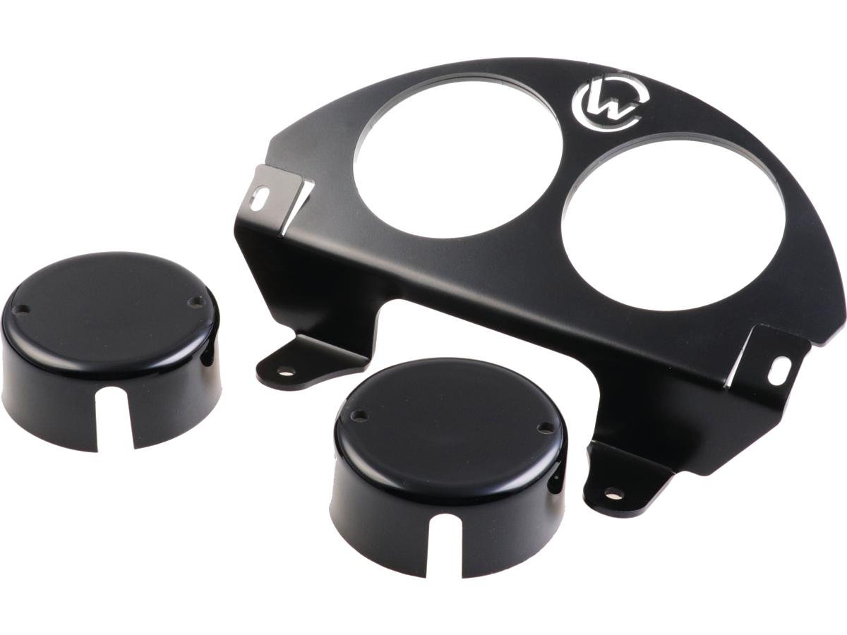 Cult Werk Dash Cover With Speedometer Offset Kit Black Gloss Cult Werk