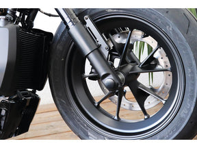 Cult Werk Front Axle Cover Black Gloss Powder Coated Cult Werk