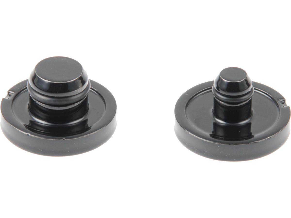 Cult Werk Front Axle Cover With Cult Werk Logo Black Gloss Powder Coated Cult Werk