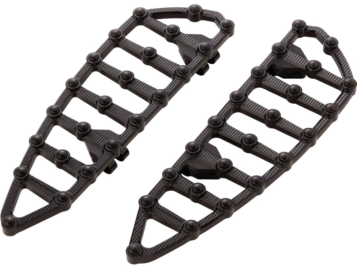 Arlen Ness Mx Driver Floorboards Black Anodized Arlen Ness